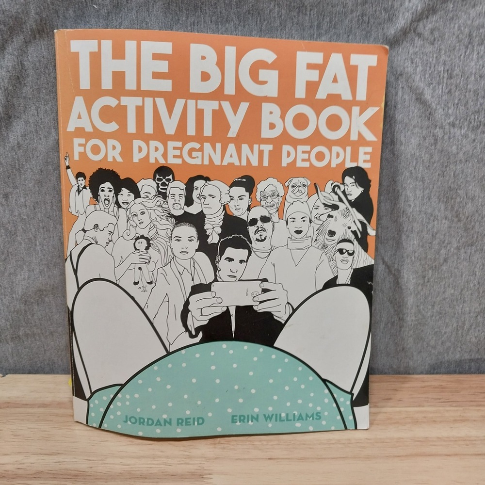 The Big Fat Activity Book Pregnant People Humor